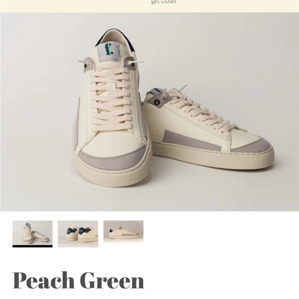 Fleeters (Barefoot Shoes) - Peach Green (Size 38)